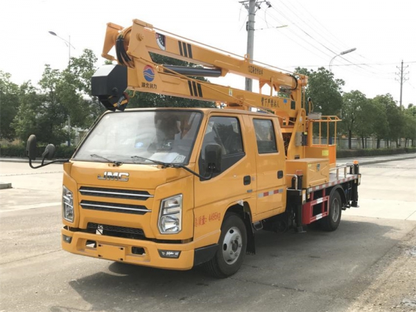 國(guó)六江西五十鈴 13米折臂高空作業(yè)車